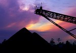 Coal sunset