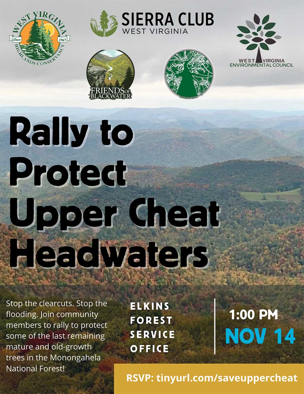 Rally to Protect Upper Cheat River